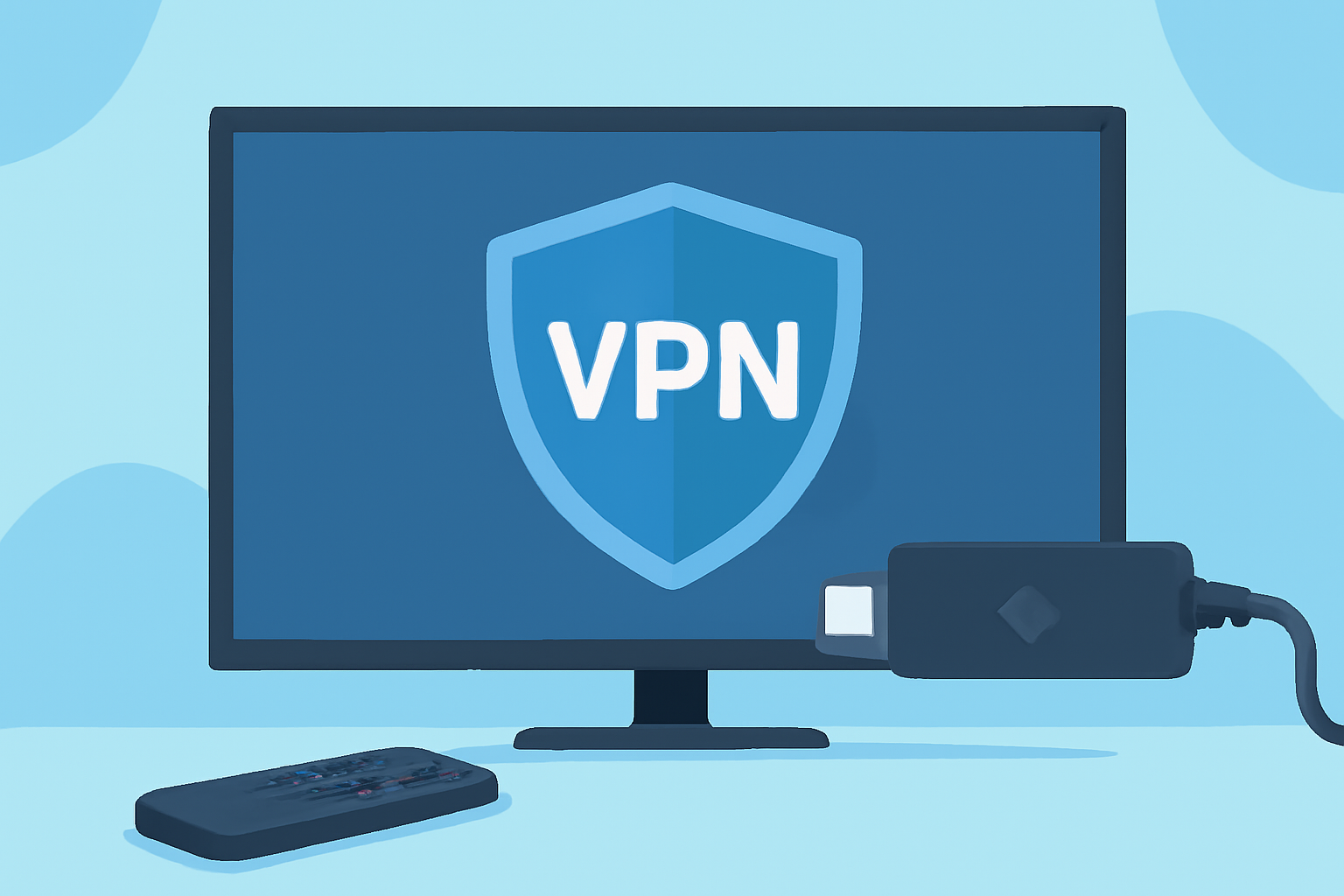 3 Best VPNs for Firestick & Fire TV — VPN & Privacy illustration