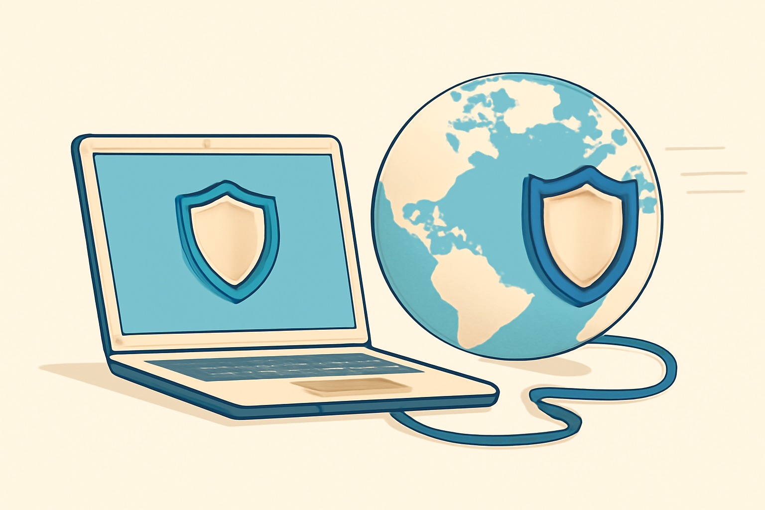 Does a VPN Slow Down Internet — VPN & Privacy illustration