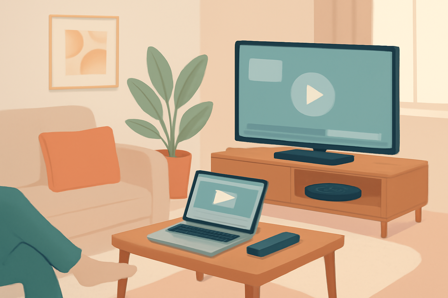 how to cut the cord with live TV streaming — Live TV Streaming illustration