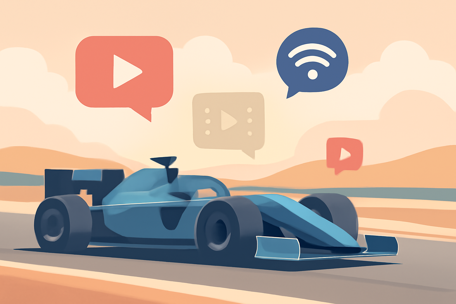 How to watch formula 1 live — Sports Streaming illustration