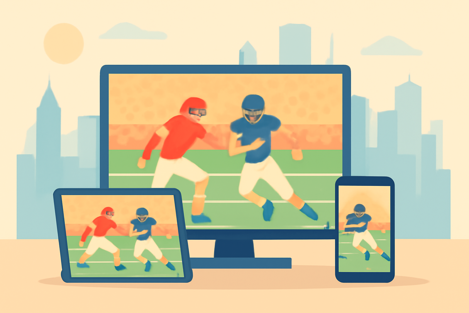How to Watch NFL Without Cable in 2026 — Sports Streaming illustration