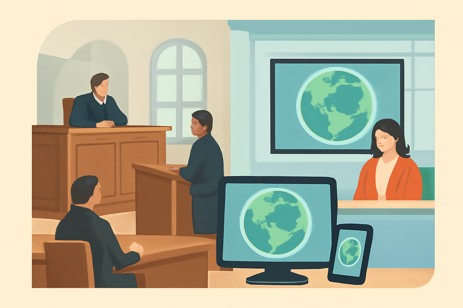 IPTV Industry News and Enforcement Actions You Need to Know — IPTV illustration
