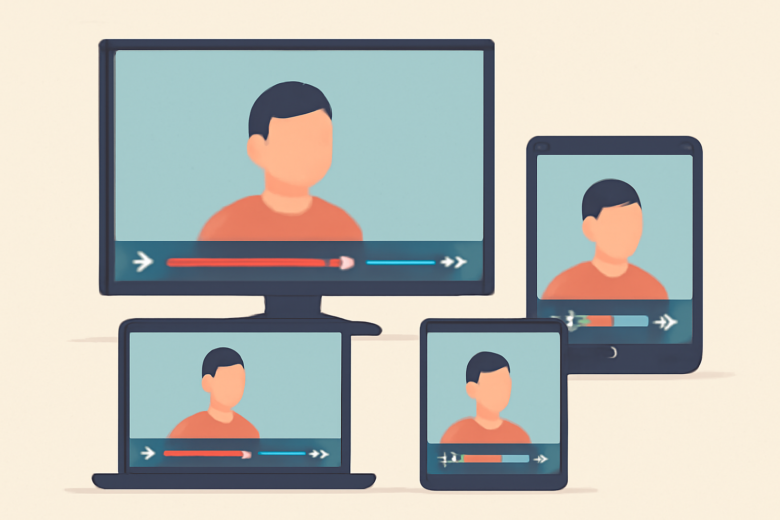 IPTV Multiple Connections: Streaming on More than One Device — IPTV illustration