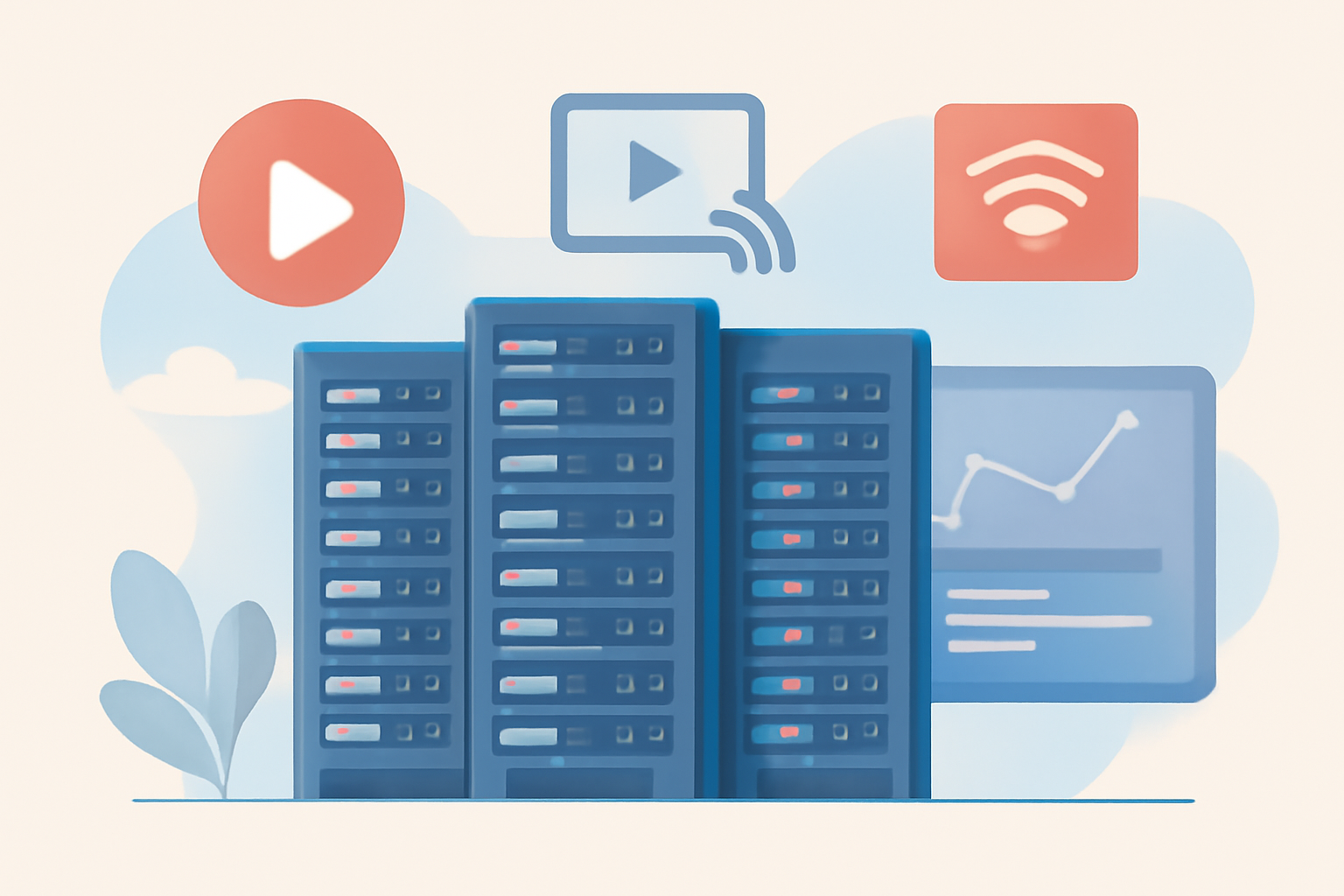 IPTV Server Hosting Explained and Why It Is Risky — IPTV illustration