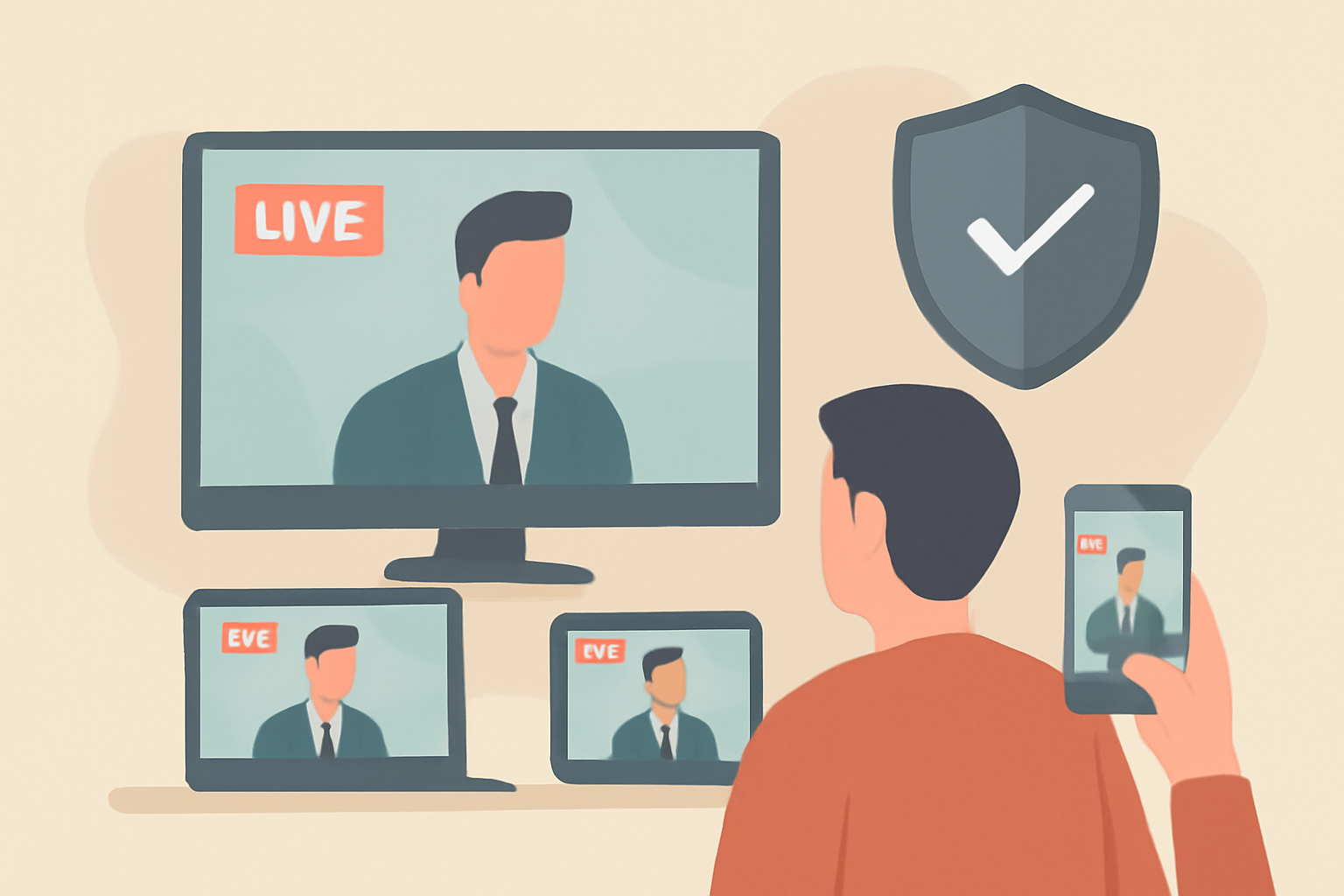 IPTV USA Options and How It Works — IPTV illustration