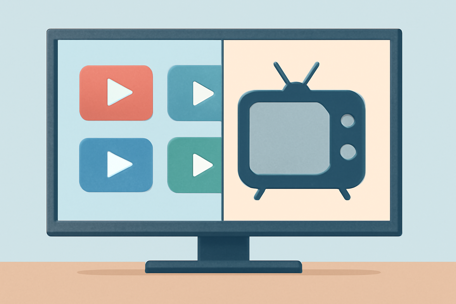 IPTV vs Cable TV: What’s the Difference? — IPTV illustration