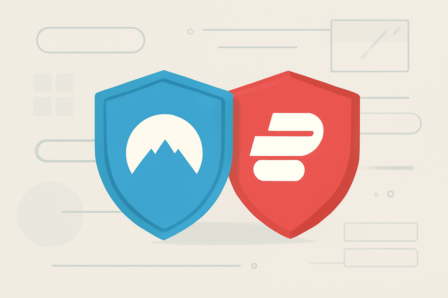 NordVPN vs ExpressVPN: Which Wins? — VPN & Privacy illustration