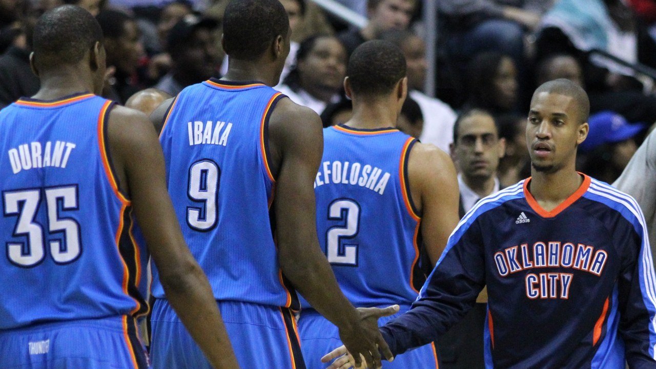 Oklahoma City Thunder fans
